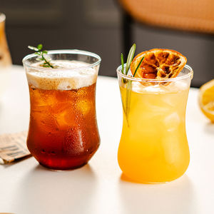 GotGo แก้วค็อกเทล แก้วชา วัสดุทนความร้อน เหมาะกับร้านกาแฟ  210ml 250ml 380ml Glass cup