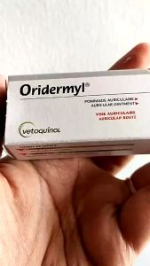 ORIDERMYL chữa viêm tai nấm tai cho chó mèo ( vetoquinol pháp )