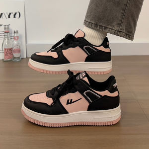 Womens Thickened Fleece Lined Cotton Shoes Fashionable All-Match Warm Winter Cross Buckle Korean Style round Toe Rubber Sole