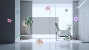 【5-Year Warranty】Smart Air Purifier HEPA 13 high efficiency filter Smart Remote Control Real-time air quality monitoring large purification