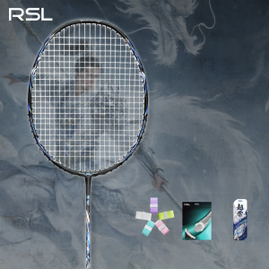 RSL | Full Carbon Attack Badminton Racket 4U