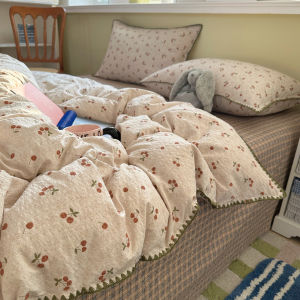 susan | Double Gauze Washed Cotton Bedding Set Sheets