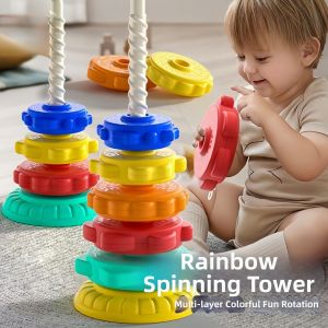 NAIFUNA | Spinning Stacking Toy for Infants and Toddlers