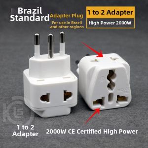 TNBROTHERS | Travel Adapter Plug for South America and Switzerland