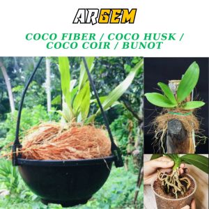 Coconut Fiber Coir- Coco Cubes for Plants Orchids Mulch