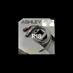 R18 ORIGINAL KABEL AUDIO SHLEY ASLEY USA TYPE C HP HANDPHONE TIPE TO XLR MALE FEMALE STEREO MINI 2 M