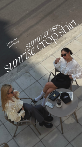 JESGINDA Sunrise Crop Shirt (เสื้อ)