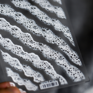 Sticker Nail Art Sea Story Series Wave 3D Engraved Decor Nail Water Cloud Stickers Decorations Diy Decals Design Japan Korean