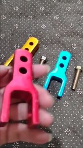 Peninggi Shock Belakang Matic Full CNC Bagian bawah Beat Vario Mio fino scoopy dll