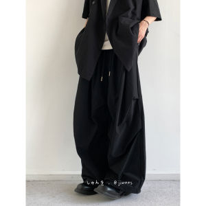 Quần Ống Đứng Ống Rộng Mỏng Mùa Hè Phong Cách Nhật Bản Thường Ngày Cho Nam Quần Dài Thường Ngày Thoải Mái Đa Năng