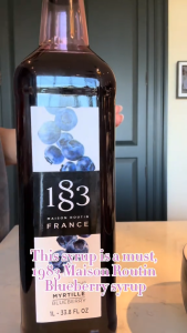 Maison Routin 1883 Premium 1L Coffee & Milktea Syrup – Rich Flavor Barista-Grade Perfect for Cafe & Home Use