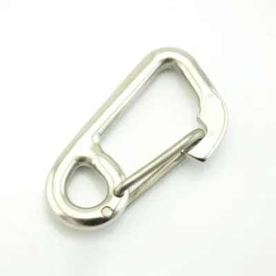 Scuba Diving Hook Stainless Steel Safety Diving Buckle Clip Camping Carabiner Simple Hook Hanging Buckle Snap Kayak Accessories