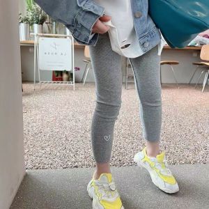 Girls Autumn Casual Pants: Barbie Style Base Layer Pants & Spring Autumn New Arrival Children's Clothing