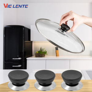 Universal Pot Lib Knobs Caps Heat-Resistant Cooking Pan Lid Covers Replacement Lifting Handle Kitchen Cookware Handgrip