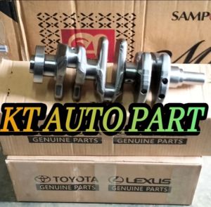 CRANKSHAFT AS KRUK KREK AS AGYA 1.0 AYLA 1.0 1000CC ORIGINAL BERGARANSI
