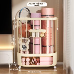 Kaman | Fitness Gear Storage Basket for Home Gym