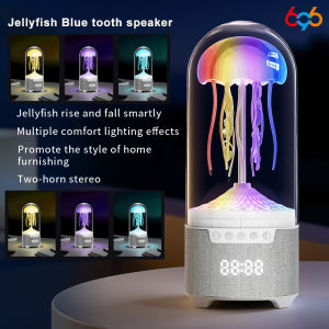 696 Portable Colorful Jellyfish Blue Tooth Speaker 3D HiFi Stereo Music Sports Jellyfish Audio Support TF Card For Home Office
