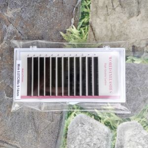 Mi mink hàng cao cấp xuất dư hộp 12 hàngcòn vài mã độ cong CD độ dày 0.07 Mix 9-14mm dụng cụ nối mi