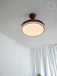 DGY | Retractable Fan Chandelier Walnut