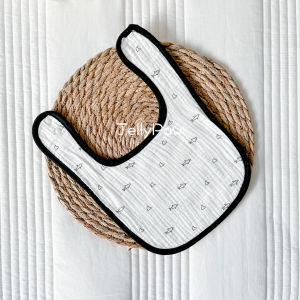 Pure Cotton U-Shaped Baby Bib 6 Layers Newborn Saliva Towel Infant Anti-Spillage Feeding Apron Child Eating Apron Baby Supplies