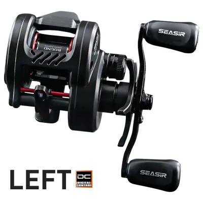 SeaSir | SEASIR DC-ROUND Baitcasting Fishing Reel DC Drum reel Brass gears Saltwater Long Cast 164g ultralight Fresh Seawater