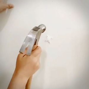 Photo Frame Seamless Nails Wall Mount Picture Frame Hook Clock Frame Plastic Nail 10pcs