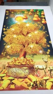 Tranh dán tường khổ dọc VTC Cây tiền vàng tài lộc ZTU-Vol 1  (330) kim sa nhiều mẫu và kích thước Tranh Trang Trí Tường Kích Thước Đa Dạng Tranh Phong Cách Hiện Đại Và Cổ Điển - Lazada