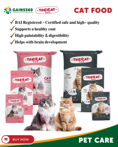 Toei Tuna Dry Cat Food 20kg | Super Value Sack | High Protein | For All Breeds | Bulk Cat Food Saver Pack