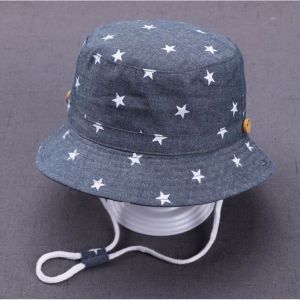 T.I - Topi Anak Laki Perempuan Bintang Star Denim Hat Import