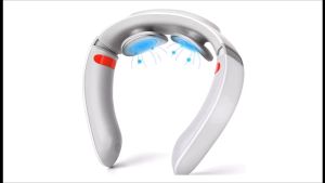 🔰 FLASH SALE : Smart Neck Massager EMS Wireless Cervical Spine Pain Stress Relief Tool Infrared Heat Vibration