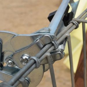 คีมหนีบห่วงมัดลวดตาข่าย ห่วงล็อกกรง คีม คีมบีบลวด ล็อคแข็งแรง ไม่หลุดง่ายด้ามจับสแตนเลส ทนทาน ใช้งานสะดวก ตาข่าย กรงนก กรงสัตว์เลี้ยง