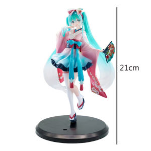 Animation Anime Beautiful Girl Hatsune Miku Handmade Devil Hatsune Miku Cat Ear Hatsune Miku Cute Handmade PVC Model Decorations