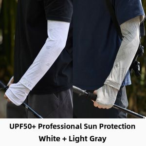 Miiow | Cat Man Ice Silk Sleeve Covers Summer New Loose Fishing Cycling Outdoor Activities Protective Arm Covers For Men