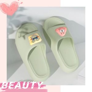 LH.Bigsize พร้อมส่ง รองเท้าผญ สีพื้นโทนพาสเทล แต่งลายการ์ตูนน่าารักคิ้วท์สุดๆไปเลย  สาวๆห้ามพลาดกับรุ่นนี้เลย