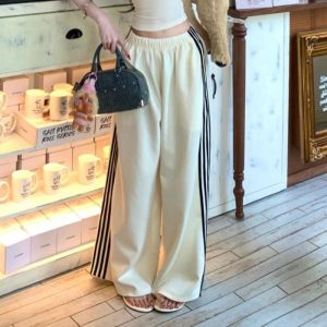VKSOD | Sleeveless Halterneck Slimming Short Top & Wide Leg Pants Set