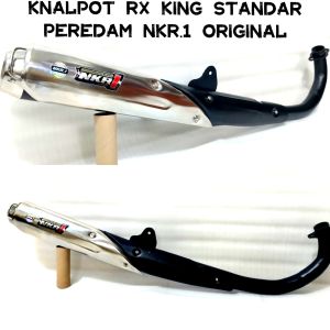 Knalpot Rx king Standar Racing peredam Original NKR.1 Suara garing adem