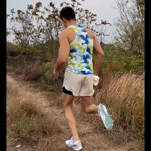 Áo chạy Marathon BX23103 siêu nhẹmềm mịnthoáng khí