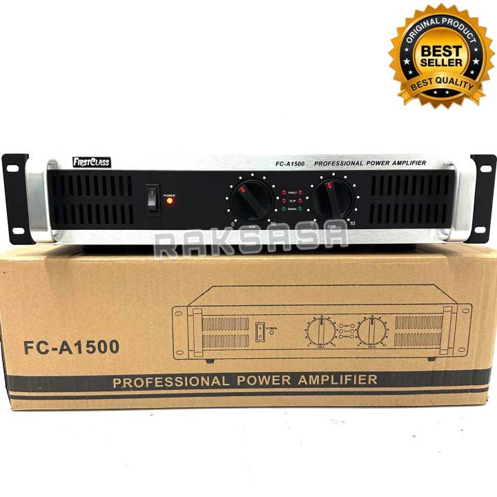 power amplifier firstclass fc a1500 fca1500 fca 1500 fc a 1500 original