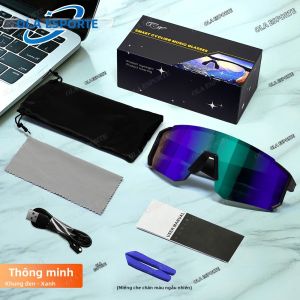 Kính Râm Thông Minh Gọi Điện Bluetooth UV400 Kính Thể Thao Ngoài Trời Phân Cực Dành Cho Xe Đạp Leo Núi Lái Xe Câu Cá Xe Máy