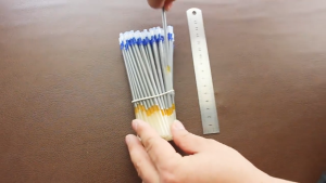 Silverpen Sheng-Hua Isi 100 Pacs/ Perkotak Pulpen PolaPenanda Polaan / Penggaris Digunakan IndustriIndustri Home Kerajinan Tangan Bahan Kulit ( Leather Mark ) Oscar Spon