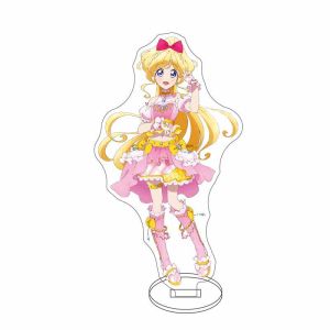 Bandai | Bộ Standee Anime Aikatsu Planet 16CM - Ann Hinata Meisa Tsukishiro Ayumi Umekoji Kyoko Otoha Mao - Đồ Trang Trí Acrylic Dành Cho Người Sưu Tầm