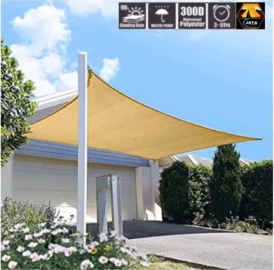 Tenda kanopi awning taman ukuran 2x3 3x3 3x4 3x5 3x6 4x6 bahan D300 warna krem
