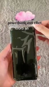 Mini power bank original 800000mAh build 4 cable With LED light and display Fast charging powerbank for Apple Huawei