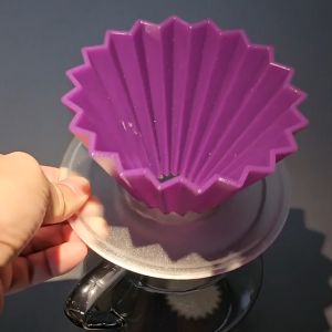 Holder Coffee Dripper V60 model ORIGAMI - Base Holder untuk Dripper Kopi Ukuran 01 02