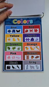 BUNDLE A5 SIZE MINI CHARTS KIDS LAMINATED EDUCATIONAL WALL CHARTS