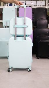 คู่มือกระเป๋าเดินทาง Adorable 6 สี 5 ขนาด ล็อค3 รหัส ล้อหมุน360 องศา 1 ปี วัสดุเกรด E tech sheepola