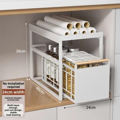 Kitchen Cabinet Drawer Organizer