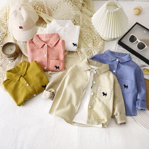 dkmelissa | Long Sleeve Spring Autumn Pure Cotton Boys Shirt