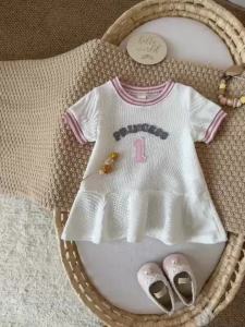 New Summer Toddler Kids Cotton Dresses Baby Dress Lovely Children Clothes Suitable for Babies Aged 6 Months to 3 Years Old