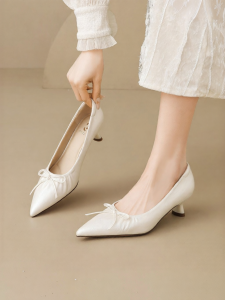 Josiny | Elegant Thin Heel Womens Shoes Light Comfortable Match-everything Summer New Style
